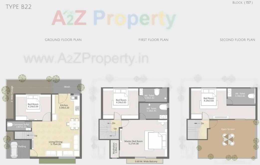 Layout of real estate project Parkplush located at Khatmba, Vadodara, Gujarat