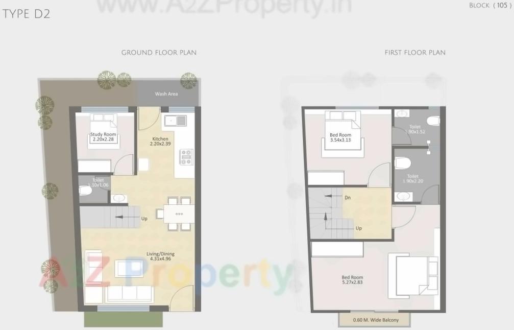 Layout of real estate project Parkplush located at Khatmba, Vadodara, Gujarat