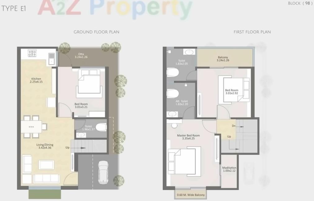 Layout of real estate project Parkplush located at Khatmba, Vadodara, Gujarat