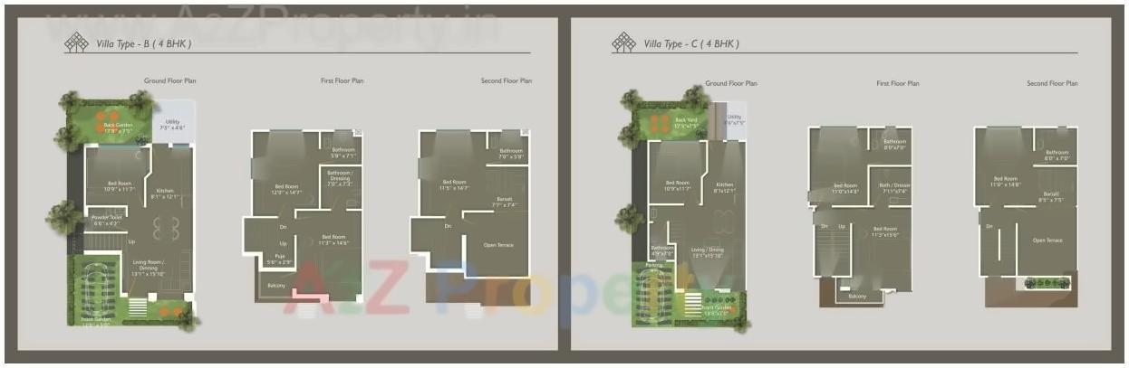 Layout of real estate project Parkrest located at Ankhol, Vadodara, Gujarat