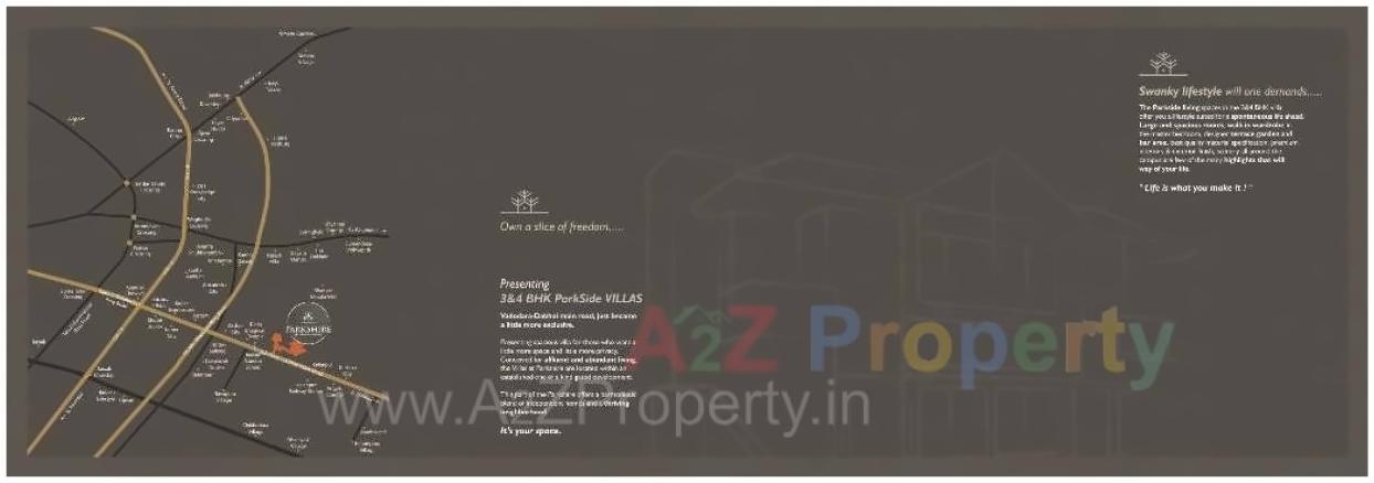  of real estate project Parkshire located at Kelanpur, Vadodara, Gujarat