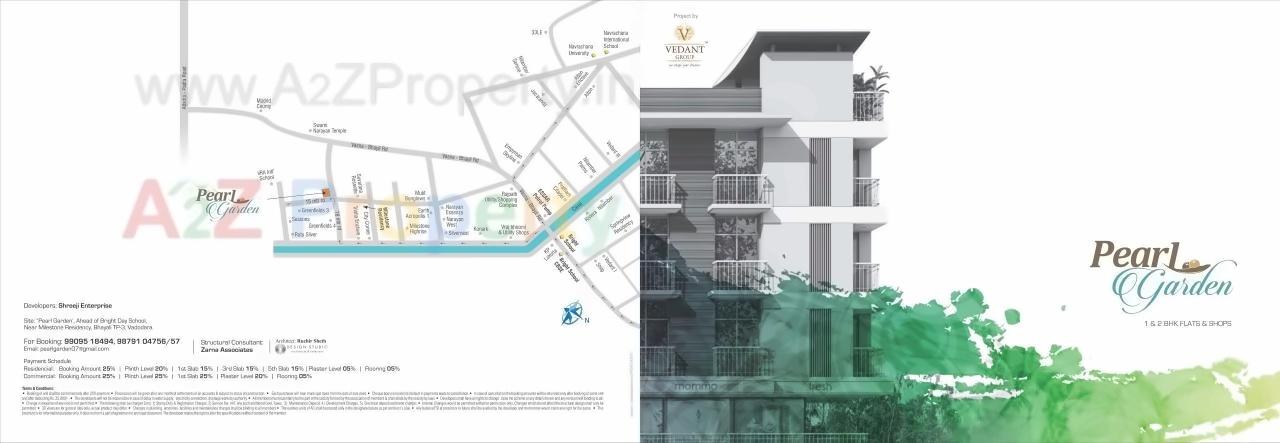  of real estate project Pearl Garden located at Bhayli, Vadodara, Gujarat