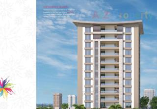 Elevation of real estate project Petal Aster located at Bhayli, Vadodara, Gujarat