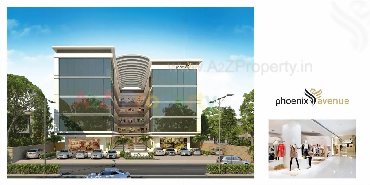 3D Elevation of real estate project Phoenix Avenue located at Sama, Vadodara, Gujarat