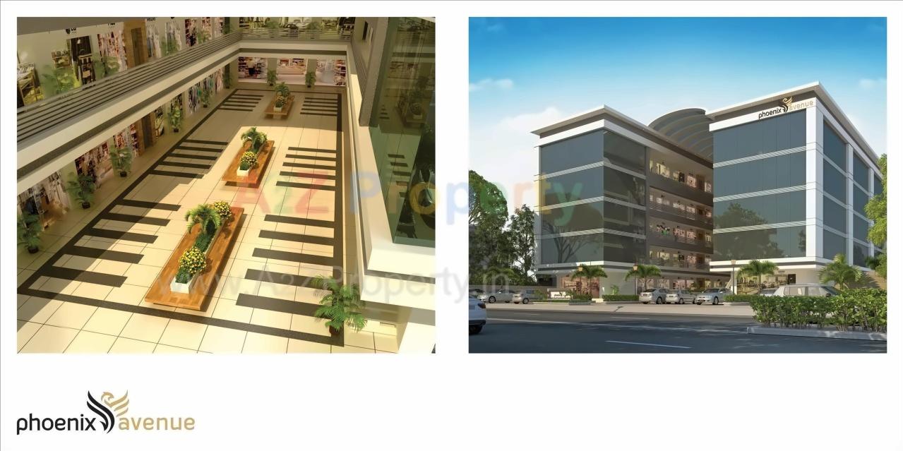 3D Elevation of real estate project Phoenix Avenue located at Sama, Vadodara, Gujarat