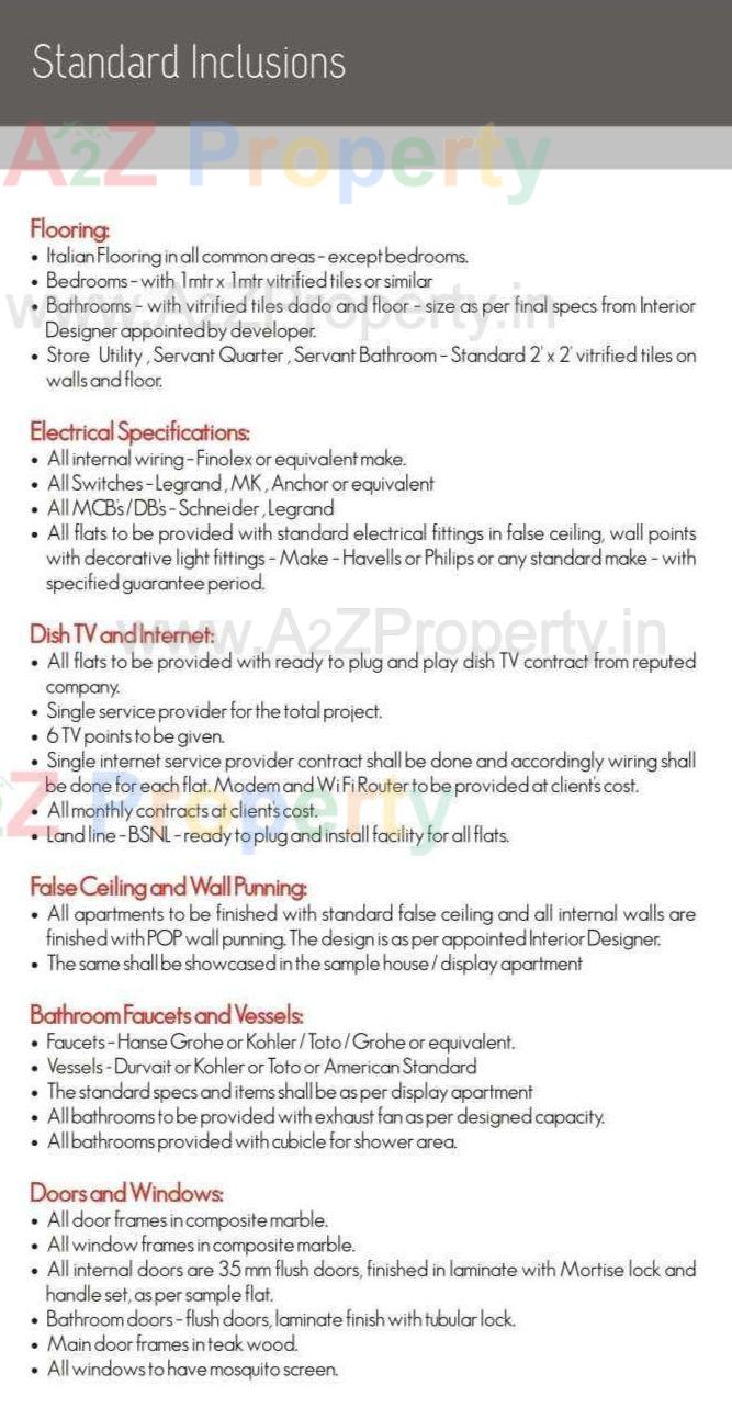 Project Specifications