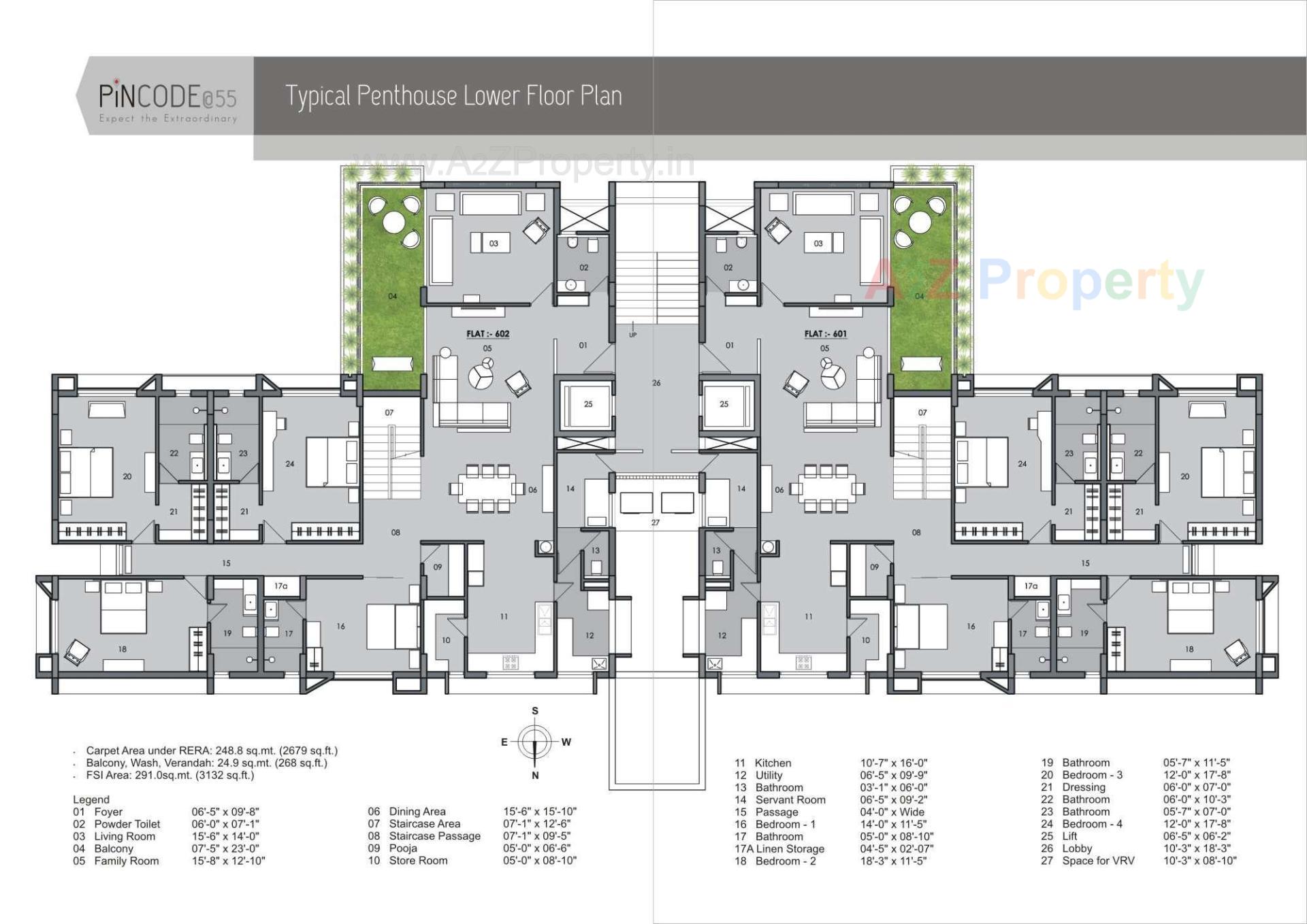 Layout of real estate project Pincode@ located at Bhayali, Vadodara, Gujarat