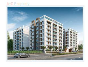 Elevation of real estate project Platinum Sky located at Harni, Vadodara, Gujarat