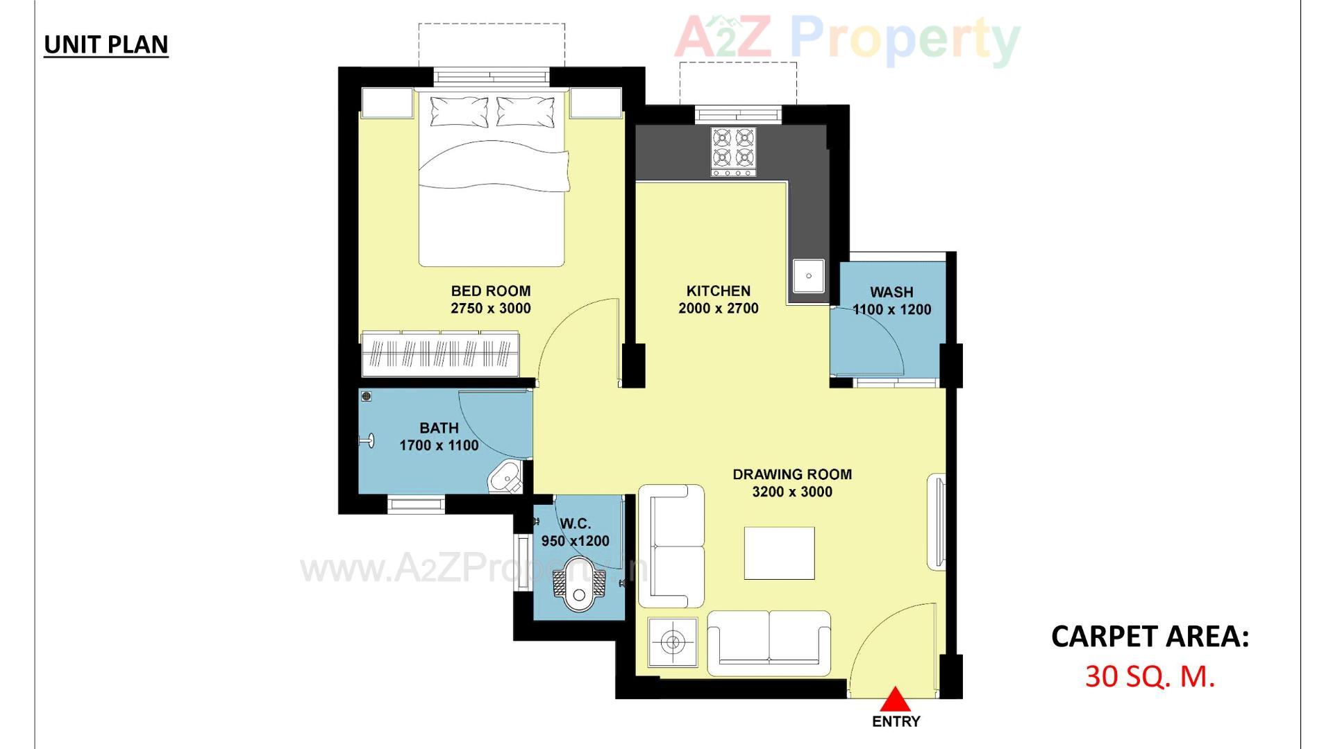 Layout of real estate project Pmay, Ews, Tp 01, Fp 126, Sayajipura located at Sayajipura, Vadodara, Gujarat