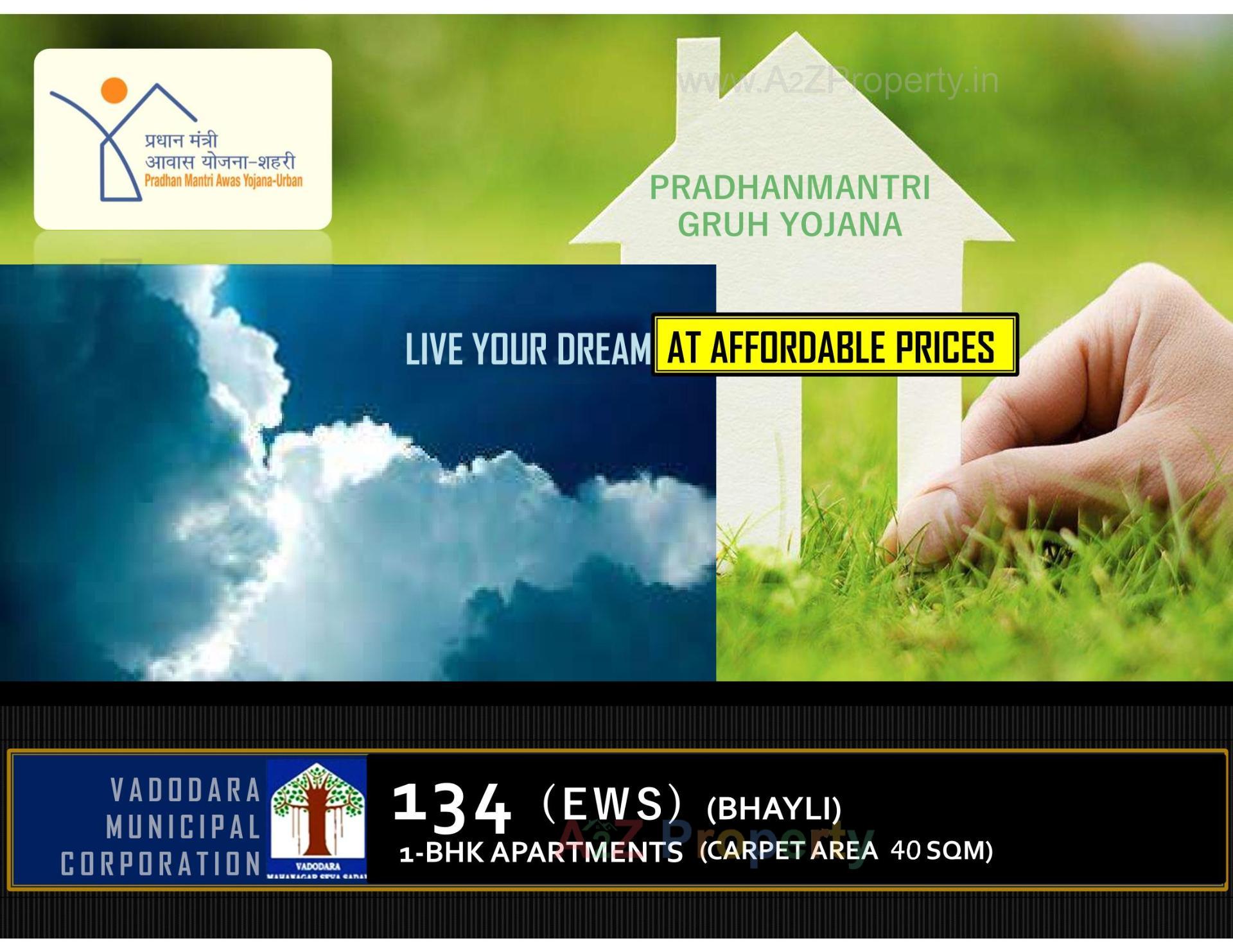  of real estate project Pmay, Ews, Tp 04, Fp 134, Bhayli located at Bhayli, Vadodara, Gujarat