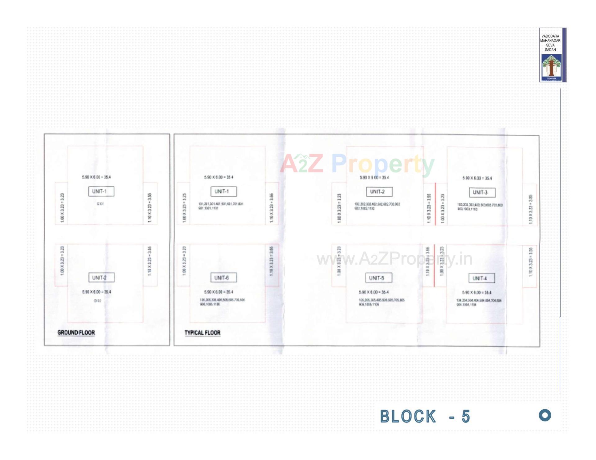  of real estate project Pmay, Ews, Tp 28, Fp 152/1+152/2, R S 585/1 Atladra located at Atladra, Vadodara, Gujarat