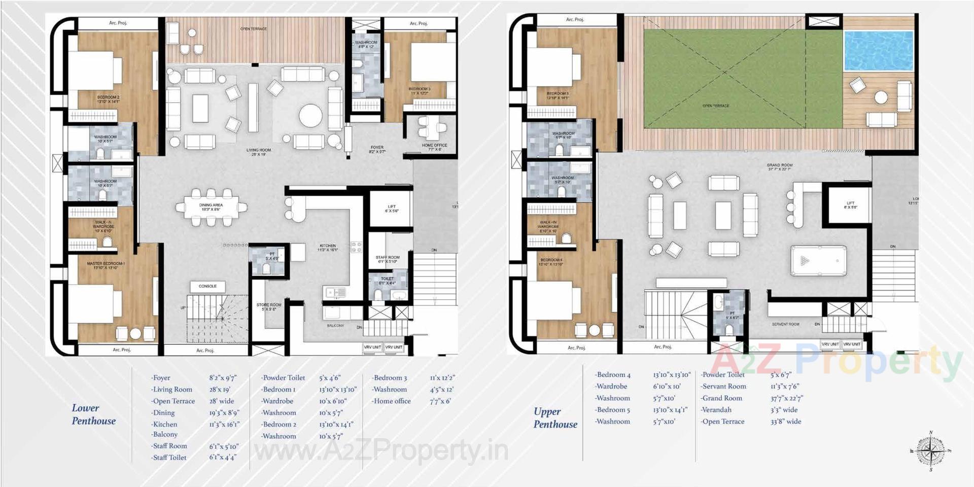 Layout of real estate project Polaris located at Sevasi, Vadodara, Gujarat