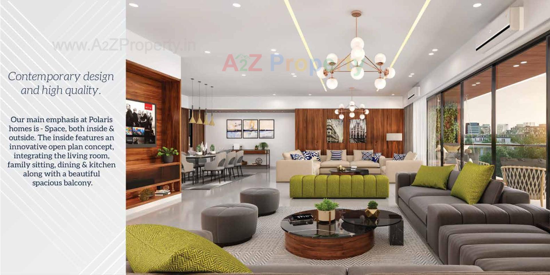 3D Elevation of real estate project Polaris located at Sevasi, Vadodara, Gujarat