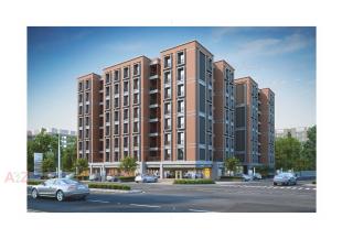 Elevation of real estate project Prakruti Aarya located at Sevasi, Vadodara, Gujarat