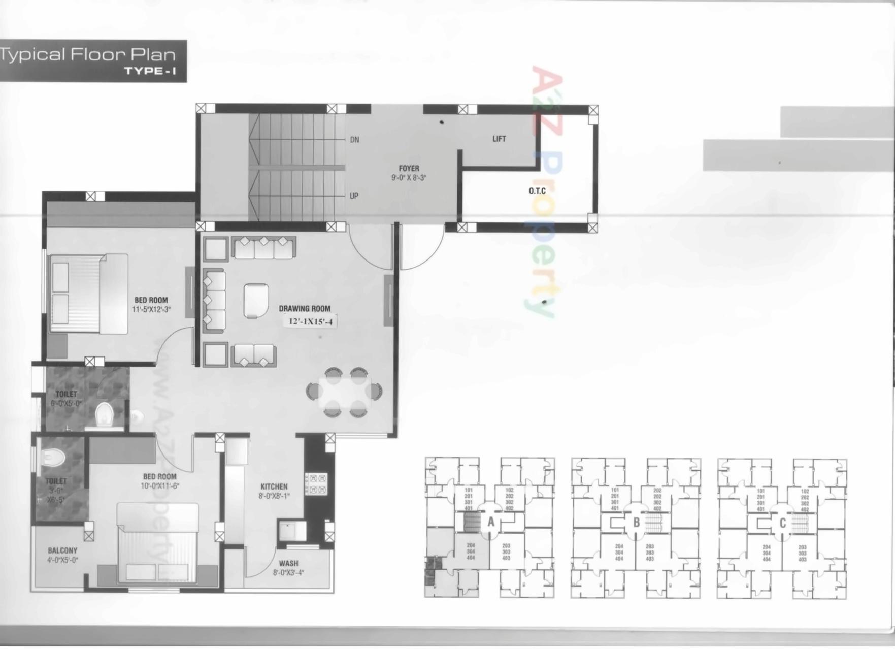 Layout of real estate project Pramukh Plaza located at Jambuva, Vadodara, Gujarat