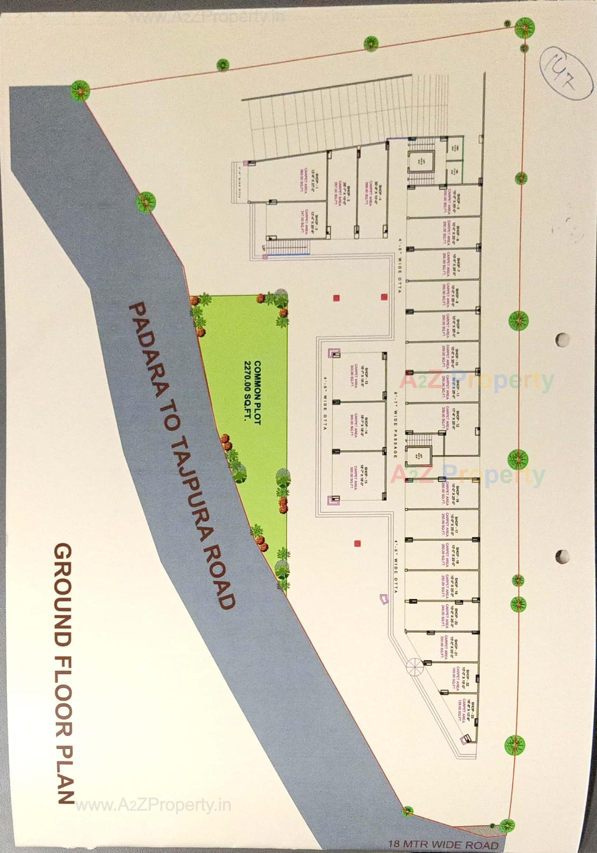  of real estate project Pramukh The Hub located at Padra, Vadodara, Gujarat