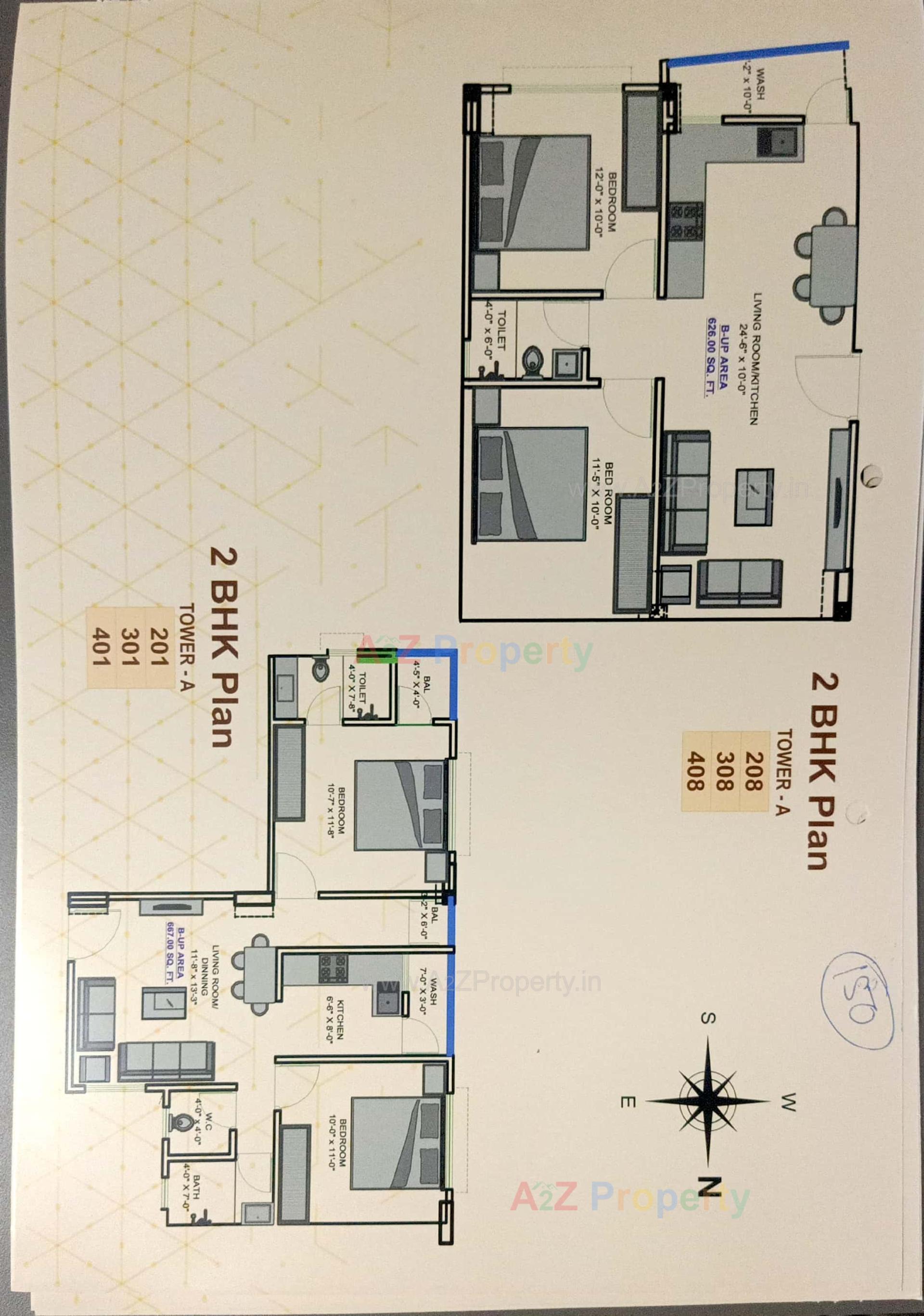 Layout of real estate project Pramukh The Hub located at Padra, Vadodara, Gujarat