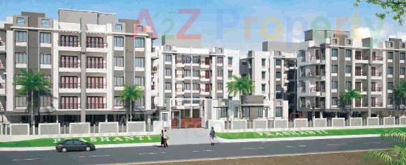 3D Elevation of real estate project Prashanti Greens located at Chhani, Vadodara, Gujarat