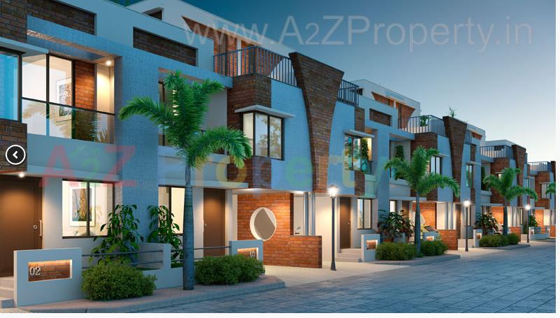 3D Elevation of real estate project Pratham Riviera located at Bill, Vadodara, Gujarat