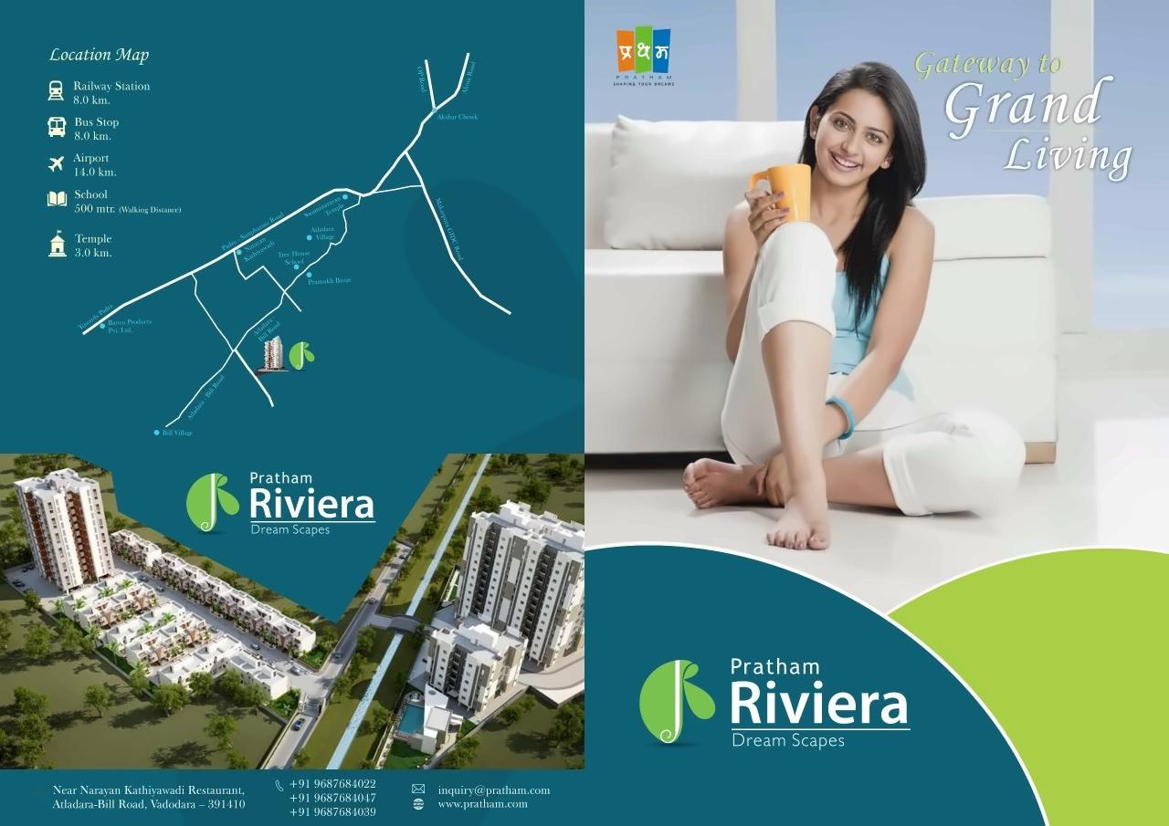  of real estate project Pratham Riviera located at Bill, Vadodara, Gujarat