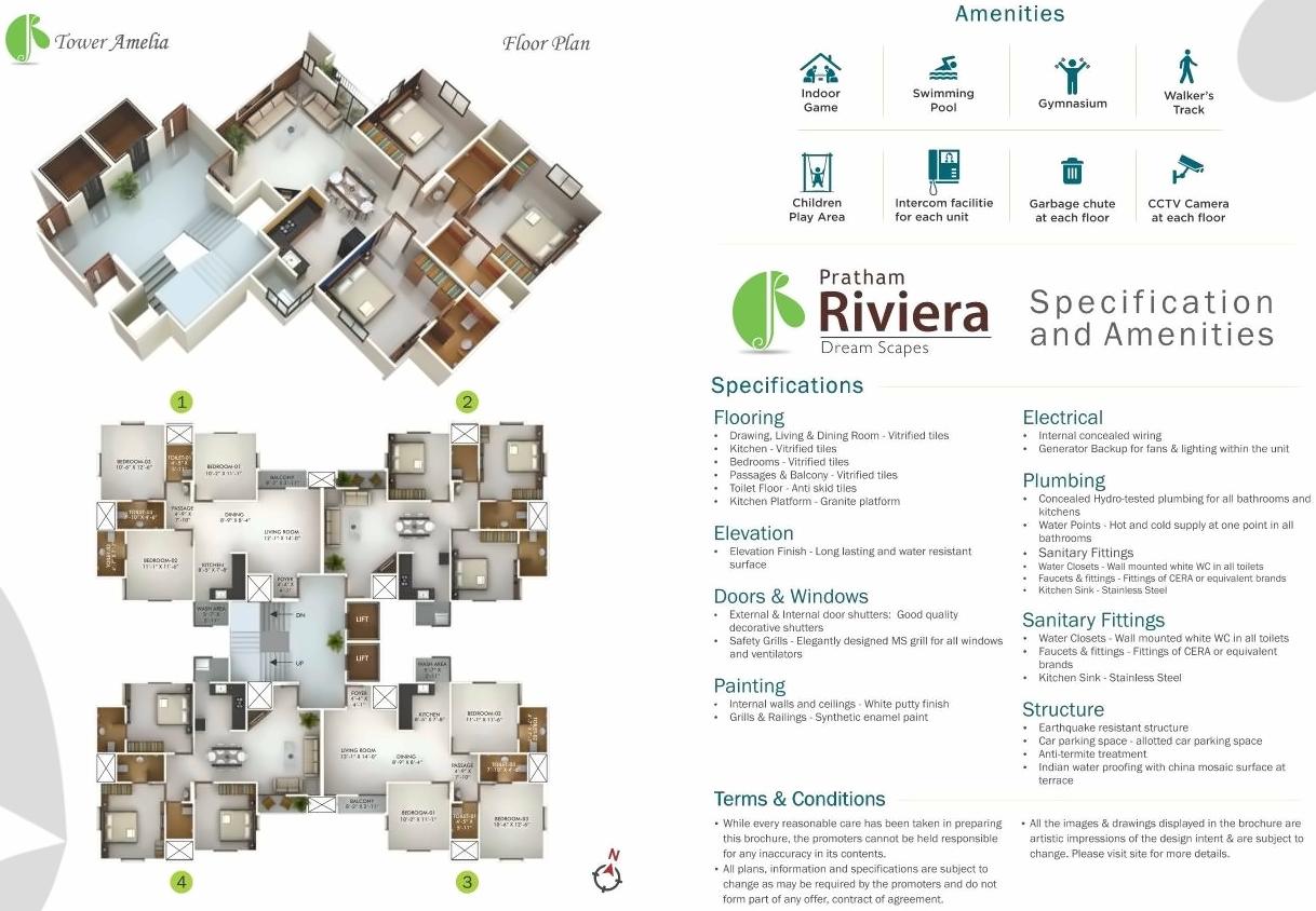  of real estate project Pratham Riviera located at Bill, Vadodara, Gujarat