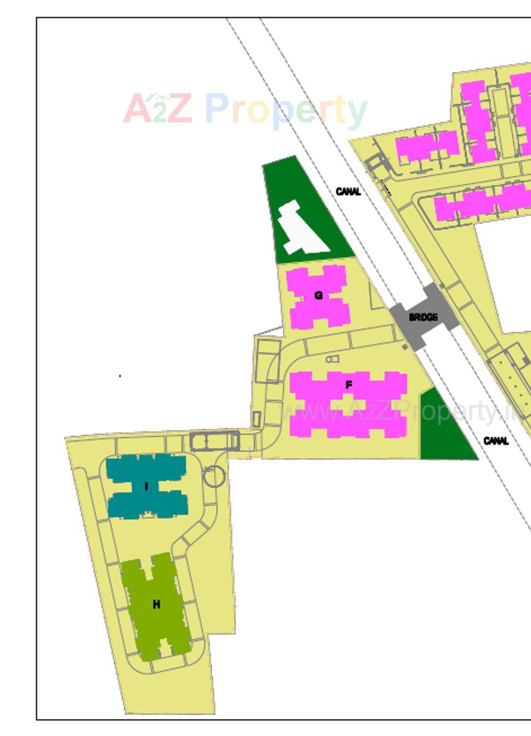 Layout of real estate project Pratham Riviera located at Bill, Vadodara, Gujarat