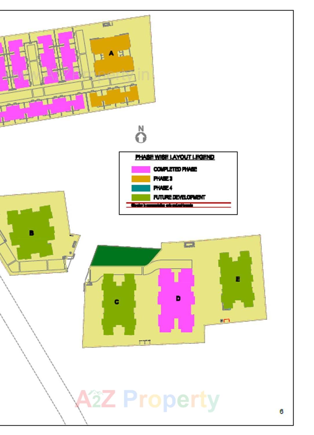 Layout of real estate project Pratham Riviera located at Bill, Vadodara, Gujarat