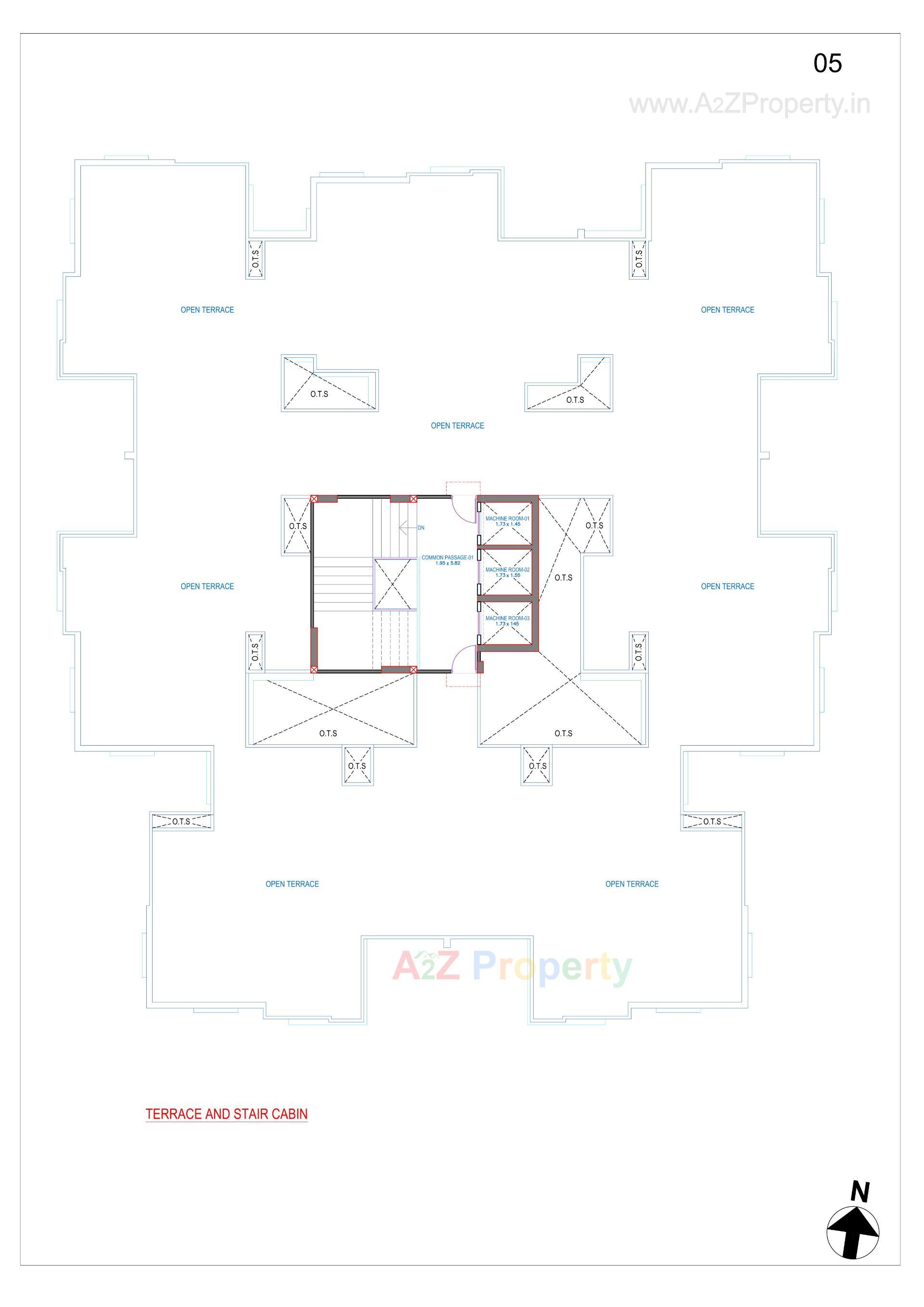 Layout of real estate project Pratham Riviera located at Bill, Vadodara, Gujarat
