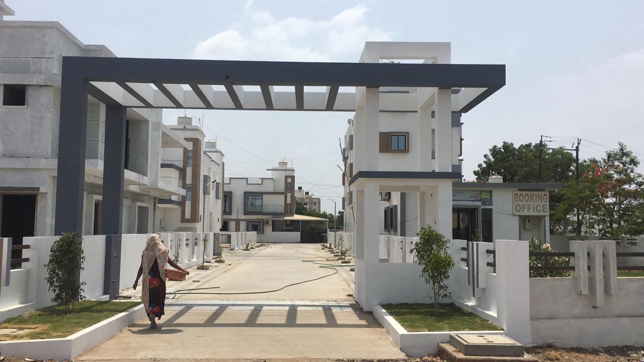 201453_const of real estate project Prayosha Residency located at Karjan, Vadodara, Gujarat