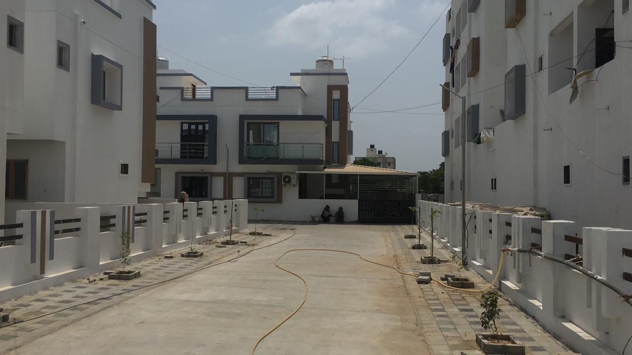 201461_const of real estate project Prayosha Residency located at Karjan, Vadodara, Gujarat