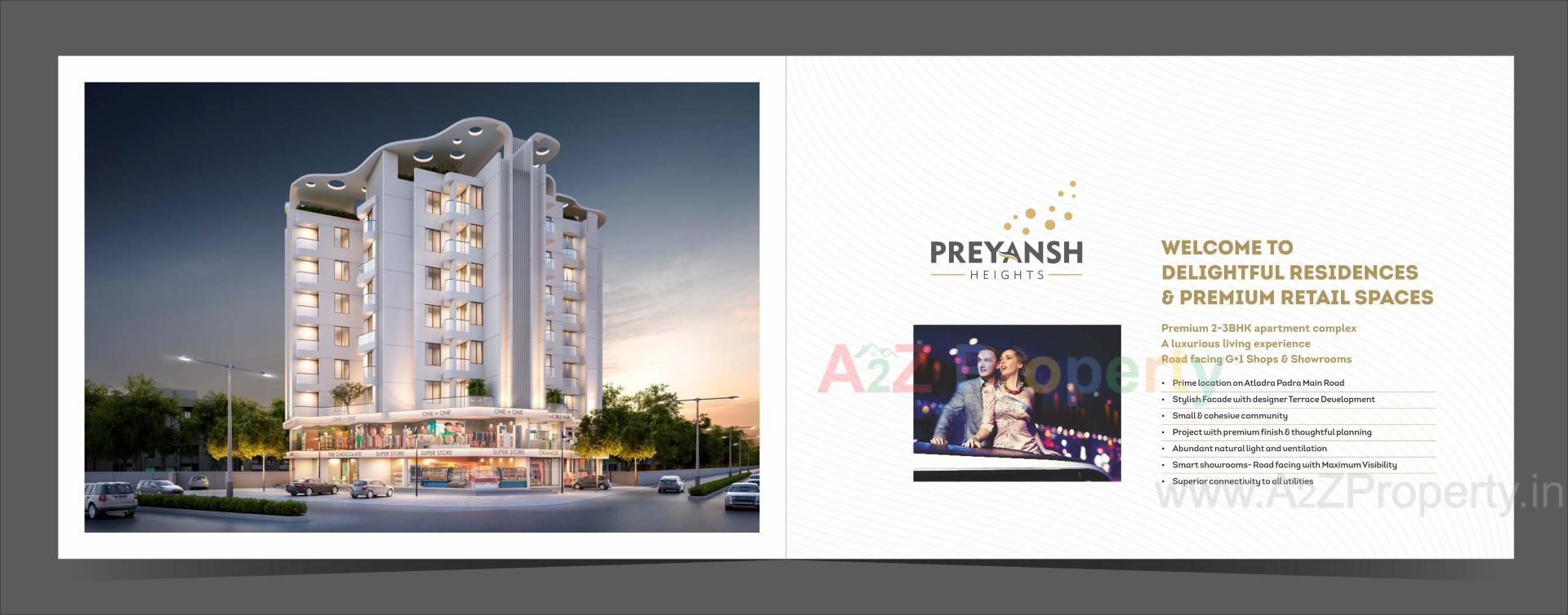  of real estate project Preyansh Heights located at Atladara, Vadodara, Gujarat