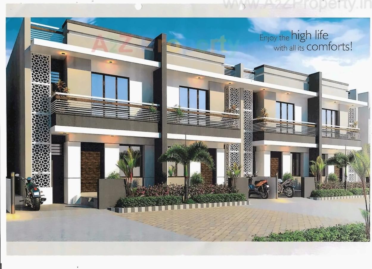3D Elevation of real estate project Prime City located at Vadodara, Vadodara, Gujarat