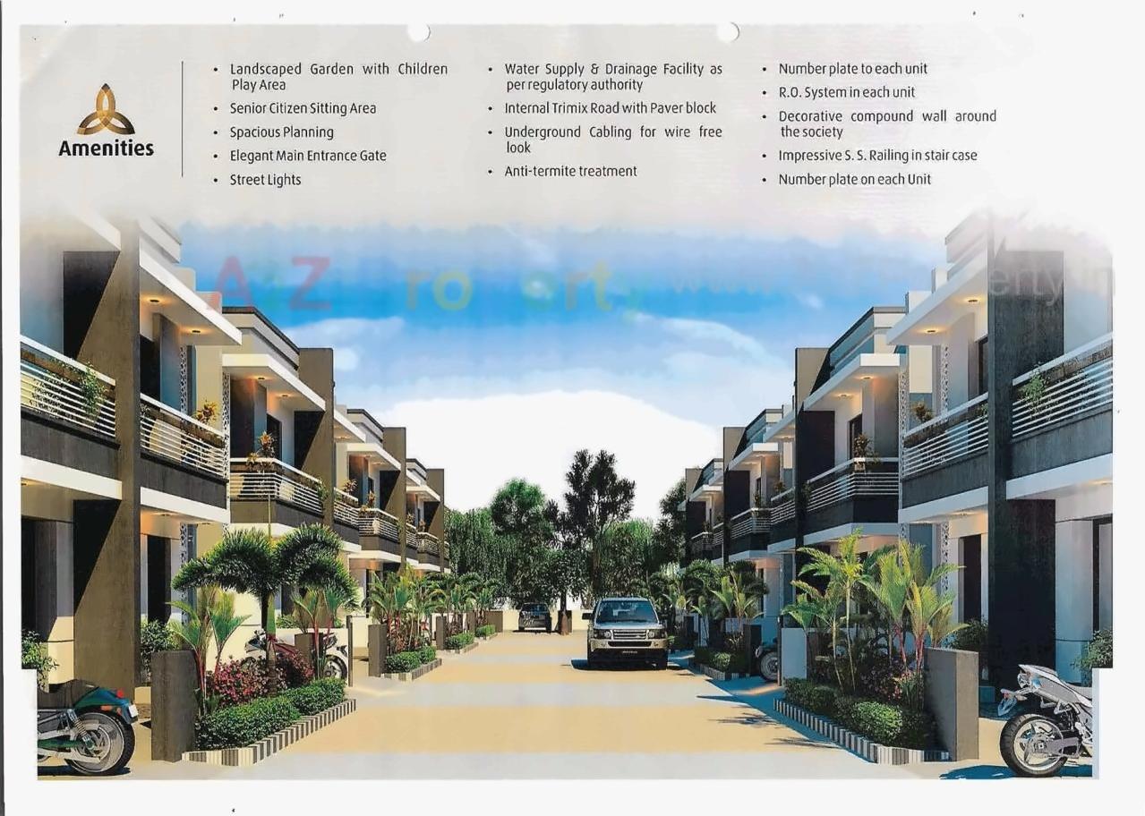 3D Elevation of real estate project Prime City located at Vadodara, Vadodara, Gujarat