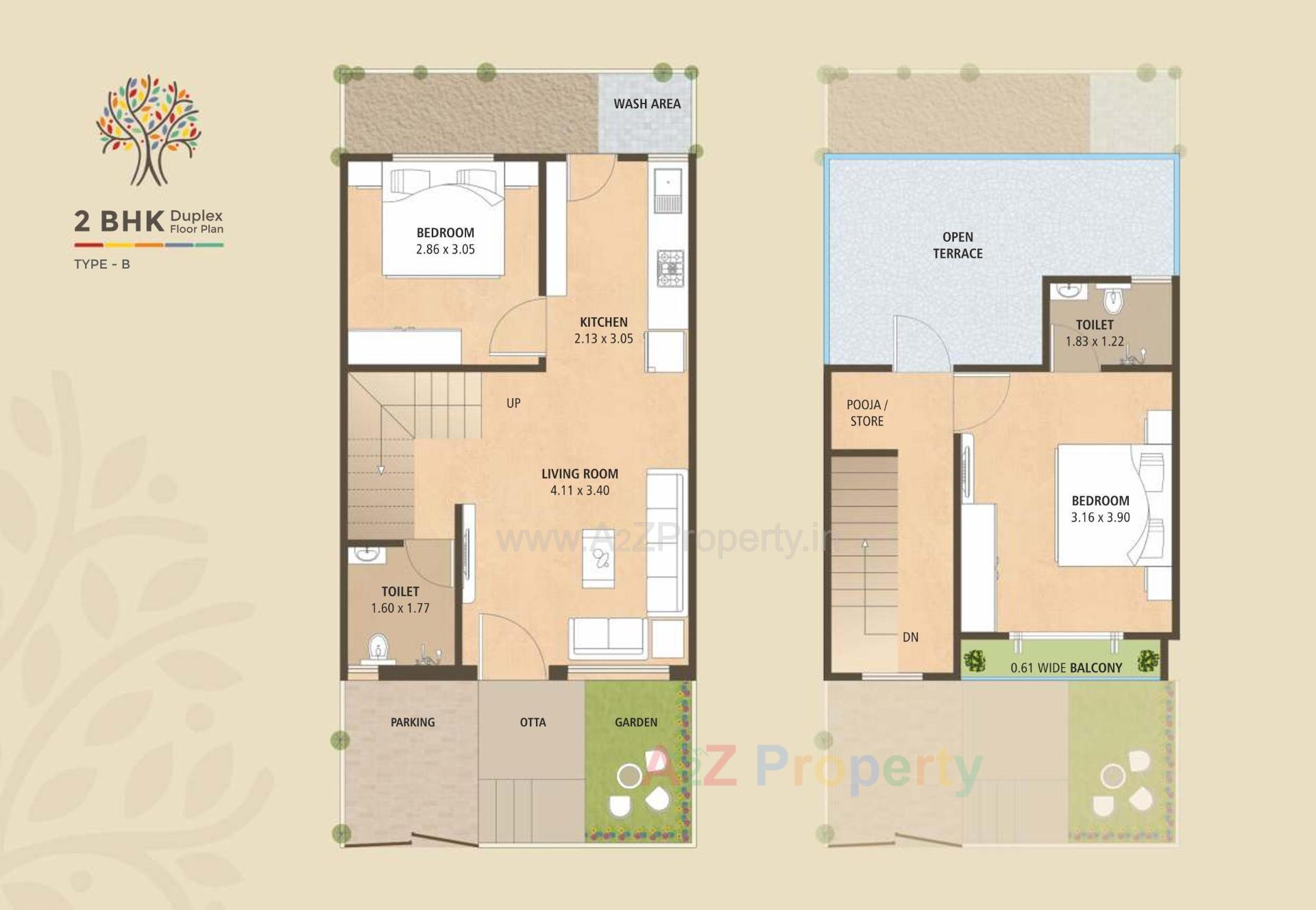 Layout of real estate project Prime Kutir located at Pavlepur, Vadodara, Gujarat