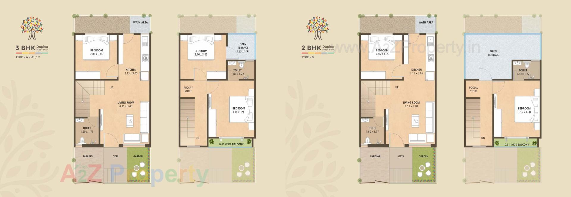 Layout of real estate project Prime Kutir located at Pavlepur, Vadodara, Gujarat