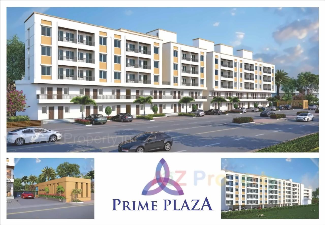 3D Elevation of real estate project Prime Plaza located at Amodar, Vadodara, Gujarat