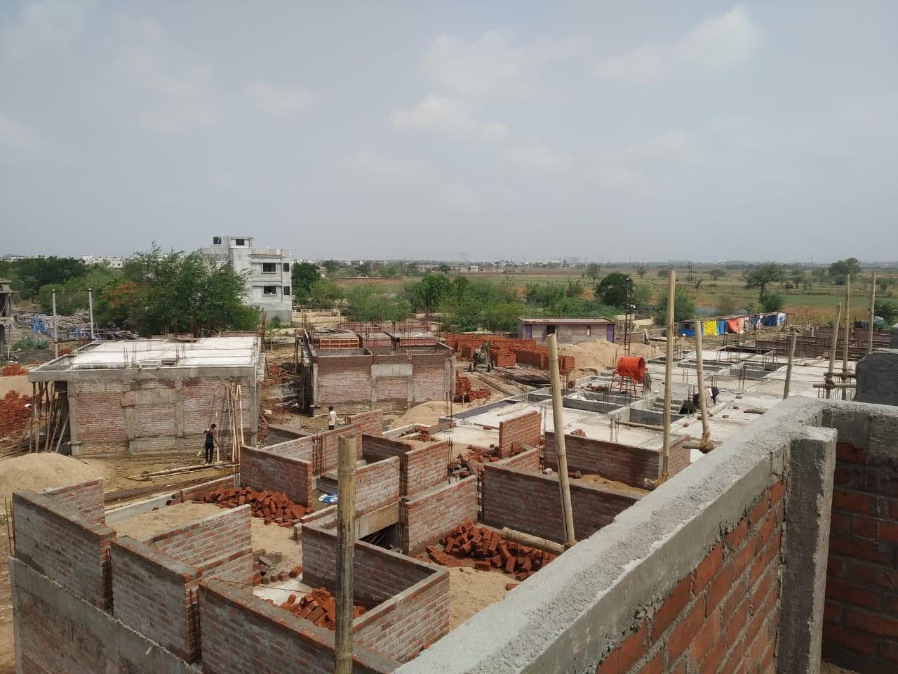 164130_const of real estate project Prime Residency located at Amodar, Vadodara, Gujarat