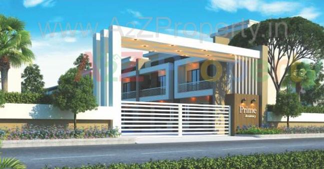 3D Elevation of real estate project Prime Residency located at Amodar, Vadodara, Gujarat