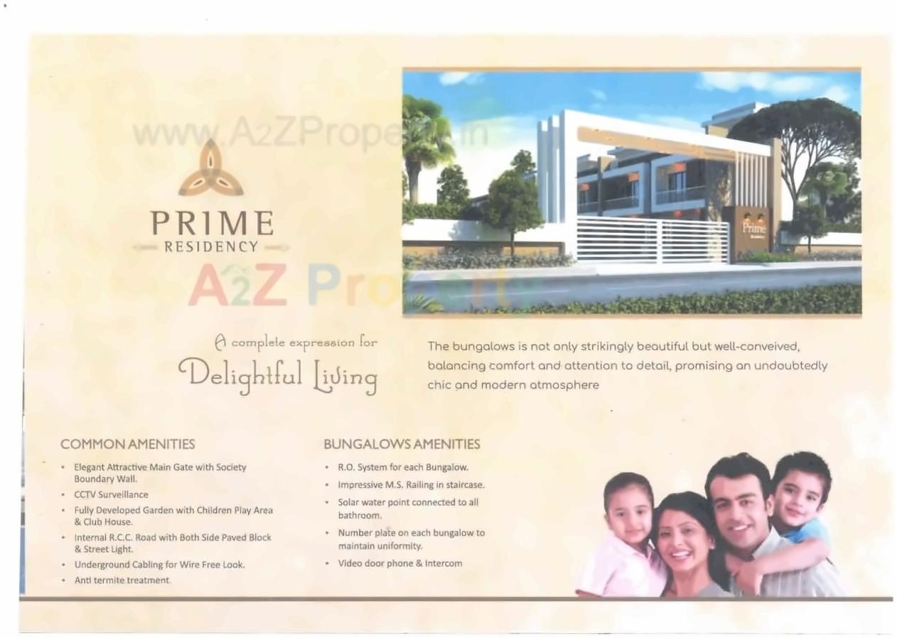  of real estate project Prime Residency located at Amodar, Vadodara, Gujarat
