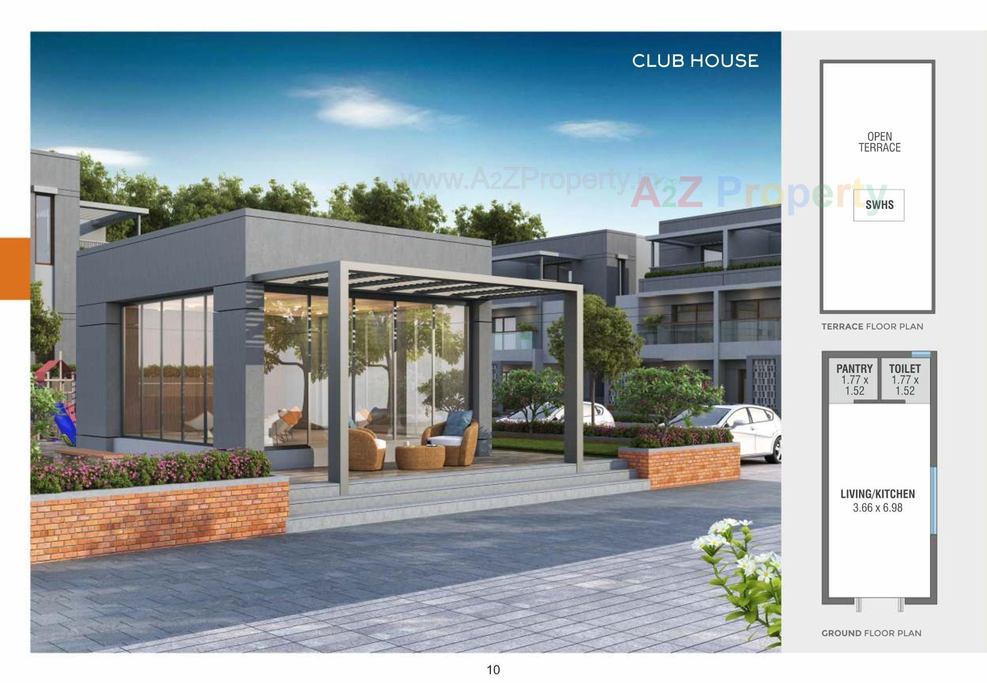 3D Elevation of real estate project Prime Upvan located at Kapurai, Vadodara, Gujarat