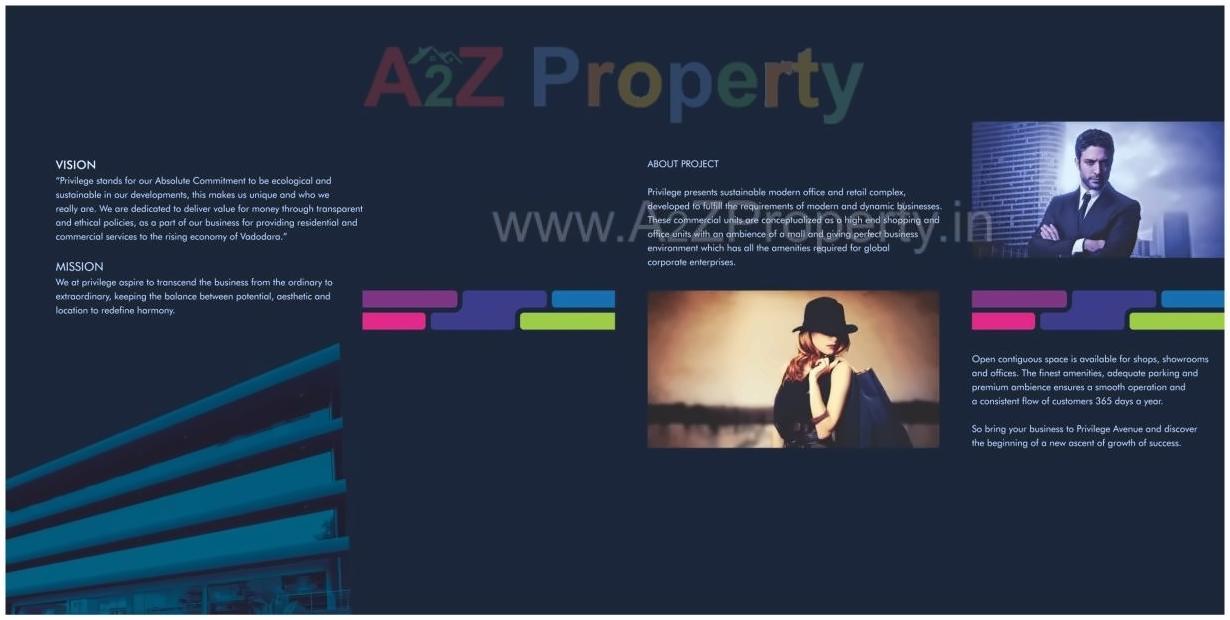  of real estate project Privilege Avenue located at Wadiwadi, Vadodara, Gujarat