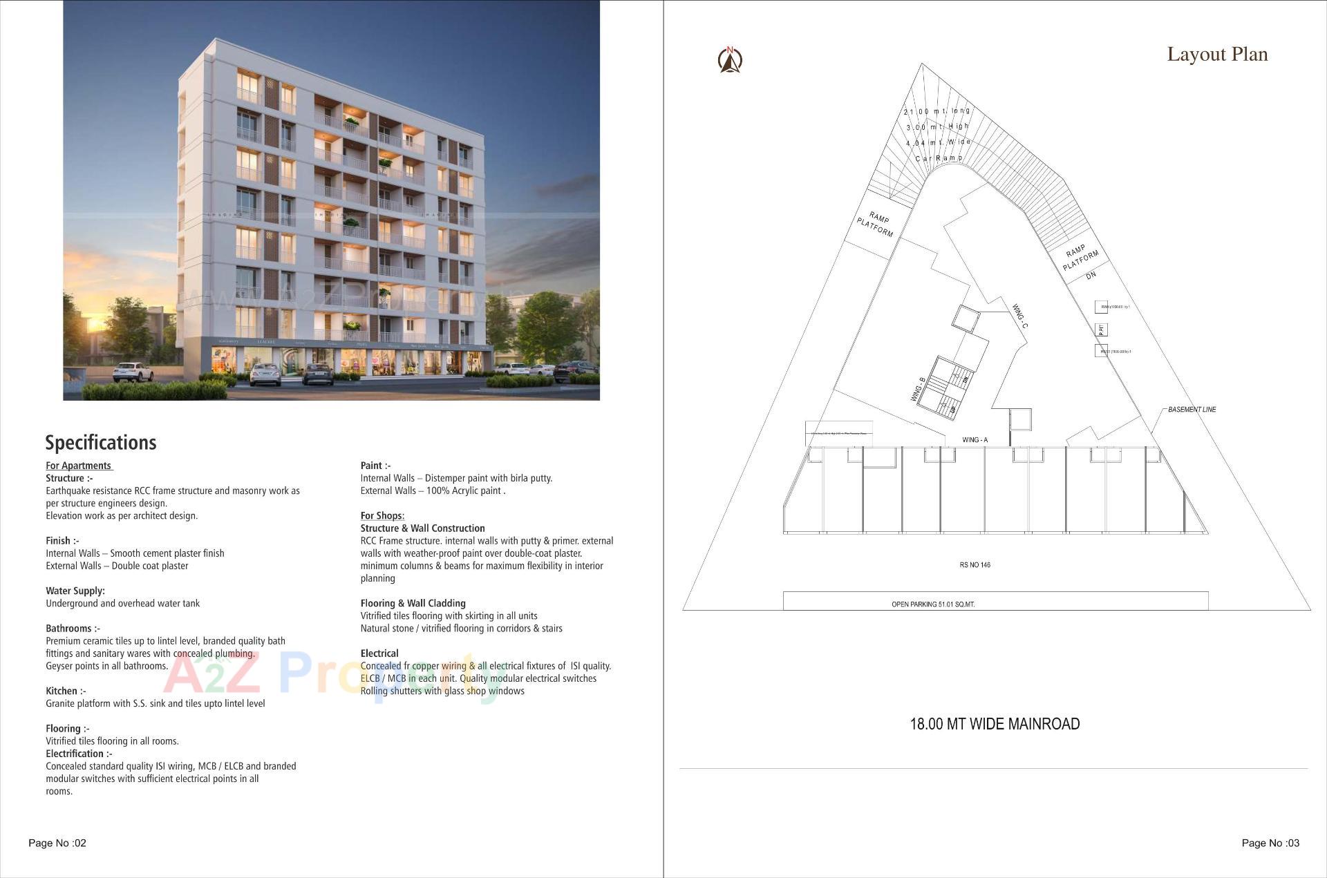  of real estate project Purv Imperia located at Gorwa, Vadodara, Gujarat