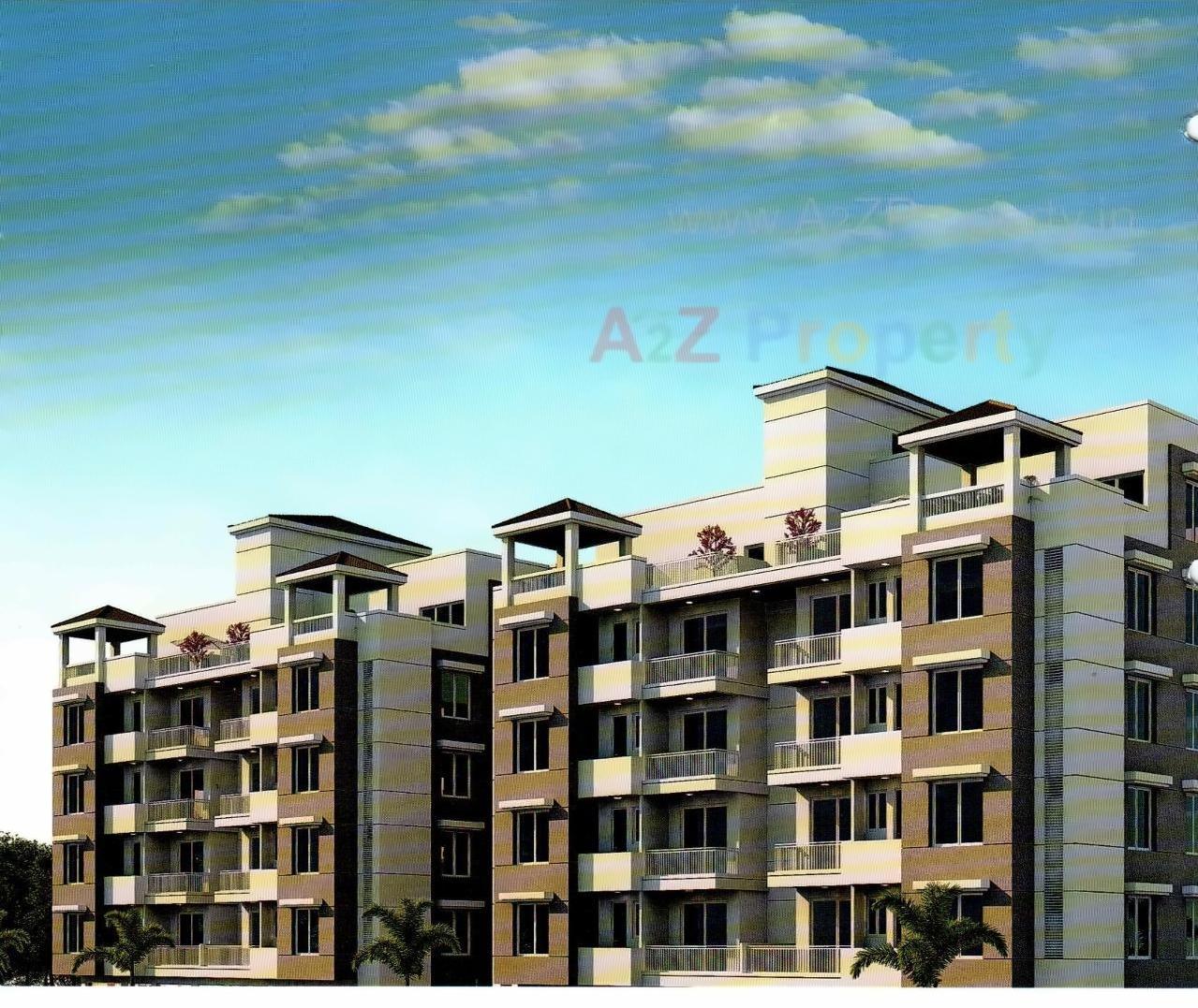 3D Elevation of real estate project Pushpak Heights located at Undera, Vadodara, Gujarat