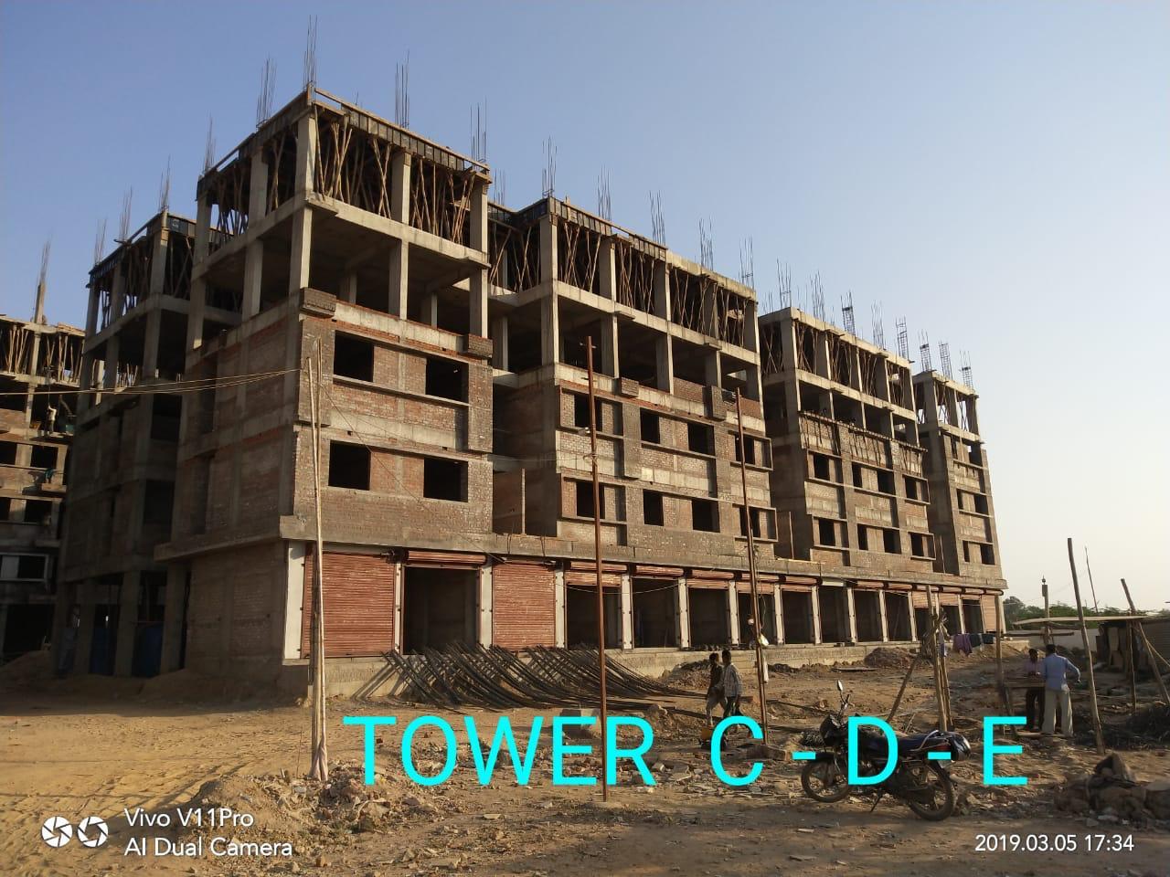 132310_const of real estate project Pushpam Heights located at Tarsali, Vadodara, Gujarat