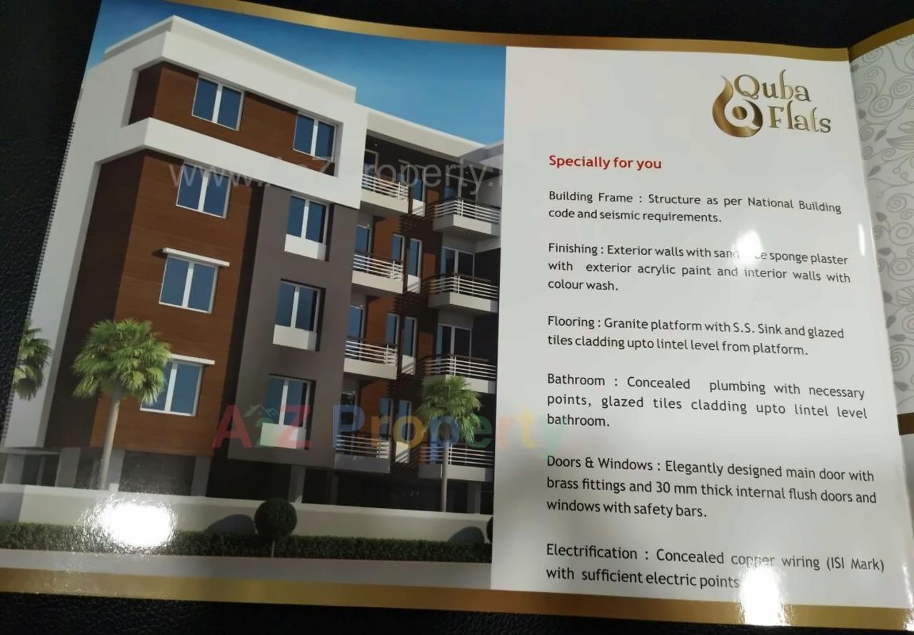  of real estate project Quba Flats located at Tandalaja, Vadodara, Gujarat