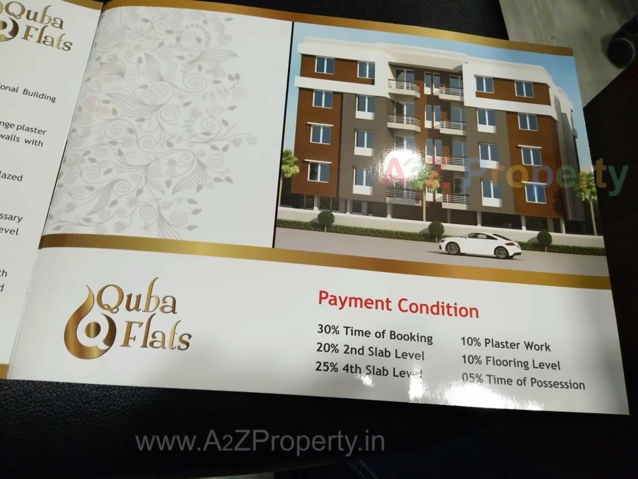  of real estate project Quba Flats located at Tandalaja, Vadodara, Gujarat