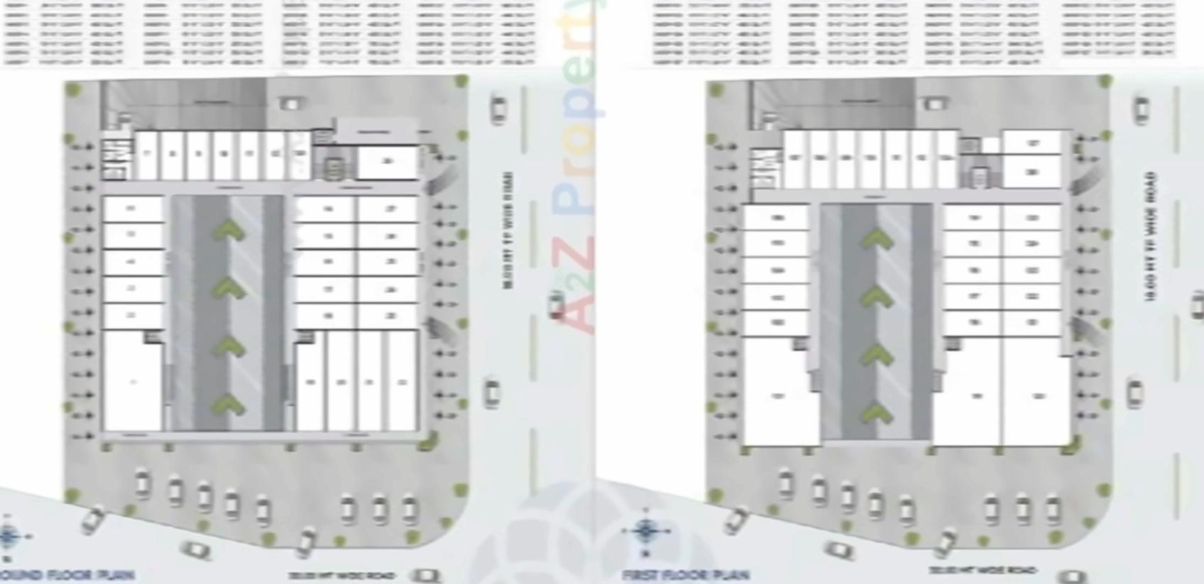 Layout of real estate project Raama Emporio located at Sevasi, Vadodara, Gujarat