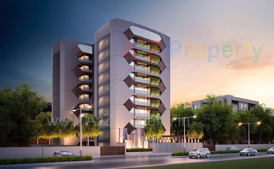 3D Elevation of real estate project Raama Eternia located at Vemali, Vadodara, Gujarat