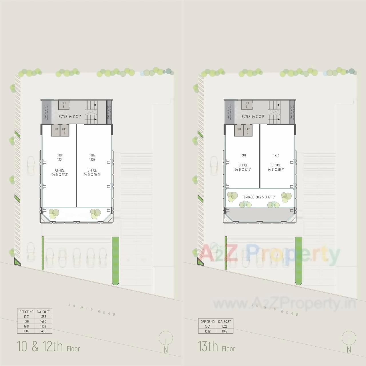 Layout of real estate project Raama Even located at Sevasi, Vadodara, Gujarat