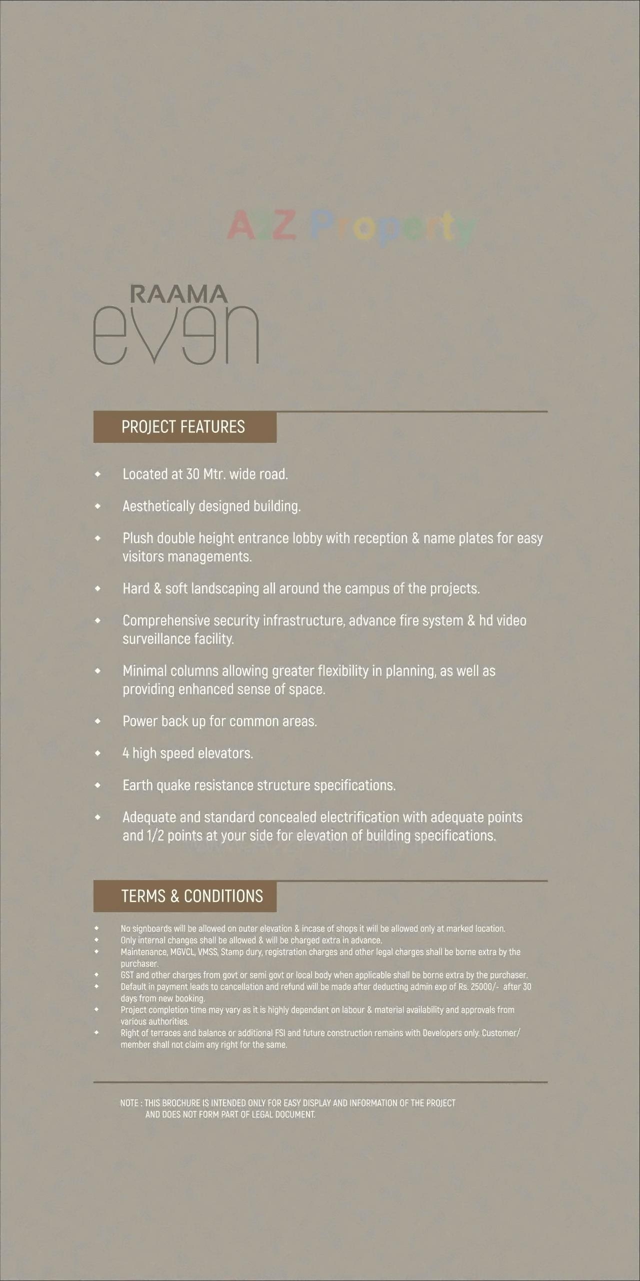 Amenities of Raama Even